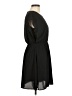 Everly 100% Polyester Solid Black Casual Dress Size M - photo 4