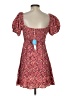 Cupshe 100% Rayon Hearts Red Casual Dress Size XS - photo 2