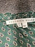 Veronica Beard 100% Silk Paisley Teal Casual Dress Size 2 - photo 7
