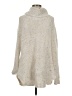 Sun & Shadow Ivory Turtleneck Sweater Size M - photo 1