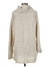 Sun & Shadow Ivory Turtleneck Sweater Size M - photo 2