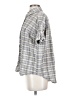 Madewell Gray Short Sleeve Button-Down Shirt Size XS - photo 5
