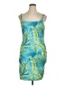 Forever 21 Plus Tropical Blue Cocktail Dress Size 1X - photo 1