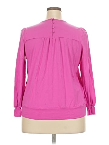 Crown & Ivy 3/4 Sleeve T-Shirt (view 2)