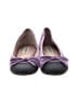 Steve Madden Color Block Purple Flats Size 9 - photo 2
