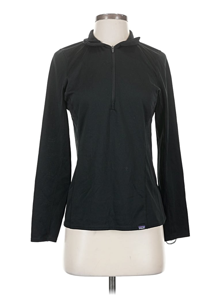 Pre-owned Patagonia Fleece Jacket In Black
