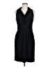 Just... Taylor Solid Black Cocktail Dress Size 8 - photo 1