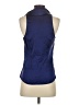 Express Design Studio Blue Sleeveless Blouse Size S - photo 2