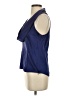 Express Design Studio Blue Sleeveless Blouse Size S - photo 5