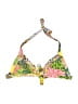 Lucky Brand Paisley Yellow Swimsuit Top Size L - photo 1