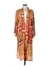 Tolani 100% Polyester Orange Kimono Size XS - Sm - photo 1