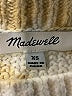 Madewell 100% Cotton Tie-dye White Pullover Sweater Size XS - photo 7