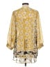 CAbi 100% Polyester Yellow 3/4 Sleeve Blouse Size L - photo 2