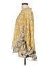 CAbi 100% Polyester Yellow 3/4 Sleeve Blouse Size L - photo 5
