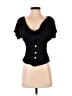 Unbranded Black Short Sleeve Top Size S - photo 1