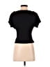 Unbranded Black Short Sleeve Top Size S - photo 2