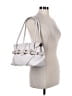 Via Spiga 100% Leather Metallic White Leather Shoulder Bag One size - photo 2