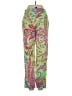 Ralph Lauren 100% Elastane Paisley Green Casual Pants Size 4 - photo 2