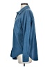 Unbranded 100% Polyester Blue Long Sleeve Blouse Size S - photo 5