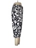 Chaps Print Black Blue Casual Pants Size 12 - photo 4