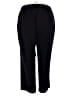 Sag Harbor Solid Black Dress Pants Size 22W - photo 2