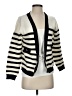 Line & Dot Stripes Ivory Cardigan Size S - photo 1