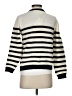 Line & Dot Stripes Ivory Cardigan Size S - photo 2