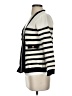 Line & Dot Stripes Ivory Cardigan Size S - photo 5
