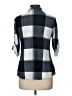 Eden & Olivia Checkered-gingham Blue 3/4 Sleeve Blouse Size M - photo 2