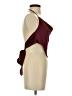 Shein 100% Polyester Burgundy Sleeveless Top Size 2 - photo 4