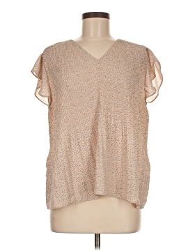 Adrianna Papell Short Sleeve Blouse