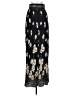 The Kooples 100% Polyester Print Black Casual Skirt Size XS (0) - photo 1