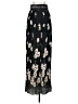The Kooples 100% Polyester Print Black Casual Skirt Size XS (0) - photo 2