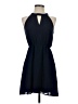 Monteau 100% Polyester Solid Blue Casual Dress Size S - photo 1
