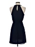 Monteau 100% Polyester Solid Blue Casual Dress Size S - photo 2