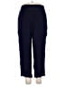 I.N. Studio Solid Blue Casual Pants Size 3X - photo 1