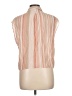 C by ONE Stripes Pink Sleeveless Blouse Size L - photo 2