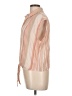 C by ONE Stripes Pink Sleeveless Blouse Size L - photo 5