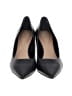 Alfani 100% Leather Black Heels Size 8 1/2 - photo 2