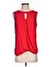 41Hawthorn 100% Polyester Red Sleeveless Blouse Size S - photo 1