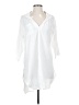 Ekouaer 100% Rayon White 3/4 Sleeve Blouse Size S - photo 1