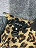 Aqua 100% Polyester Animal Print Brown Cocktail Dress Size M - photo 7