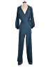 Adrianna Papell Solid Teal Jumpsuit Size 8 - photo 1