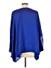 KLD Signature 100% Polyester Blue 3/4 Sleeve Blouse Size L - photo 2