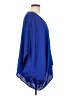 KLD Signature 100% Polyester Blue 3/4 Sleeve Blouse Size L - photo 4