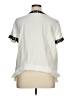 Talbots 100% Linen Ivory Short Sleeve Blouse Size XL - photo 2