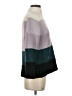 Ann Taylor Color Block Purple Pullover Sweater Size S (petite) - photo 4