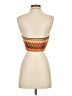 Shein 100% Polyester Orange Tank Top Size XS - photo 2