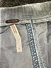 Free People Chevron-herringbone Blue Gray Denim Skirt Size 0 - photo 4