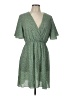 Assorted Brands 100% Polyester Green Casual Dress Size L - photo 1